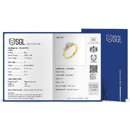 Certified Diamonds at Jawhara Jewellers